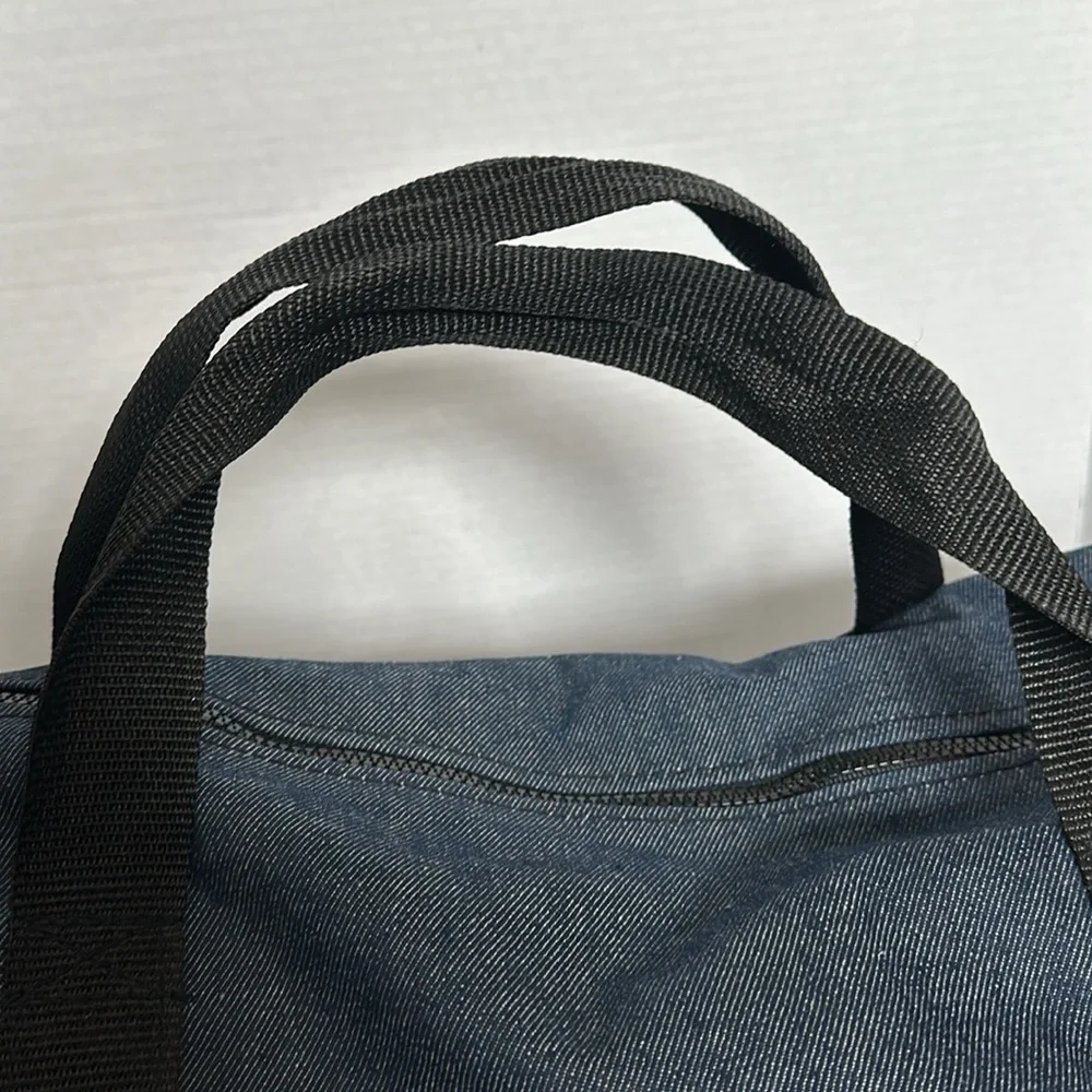 Swift Denim denim duffel bag NWOT